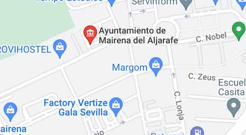 plano Registro Civil Mairena de Aljarafe